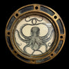 A pair of octo-portholes, the portholes circa 1900